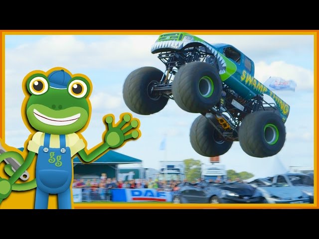 Monster Trucks For Children | Gecko's Real Vehicles