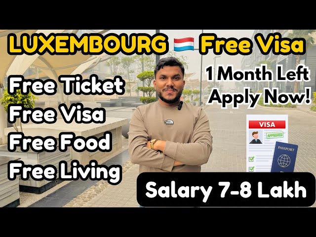 How to Apply for a Luxembourg Visa in 2024 | Easy Step-by-Step Guide for Work & Travel  #ApplyVisa