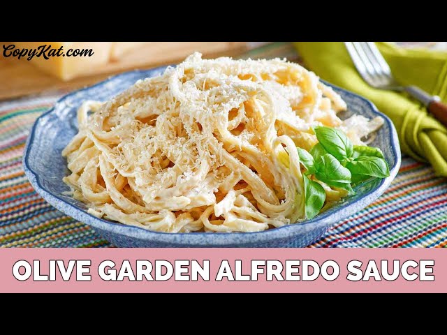 How to Make Olive Garden Alfredo Sauce