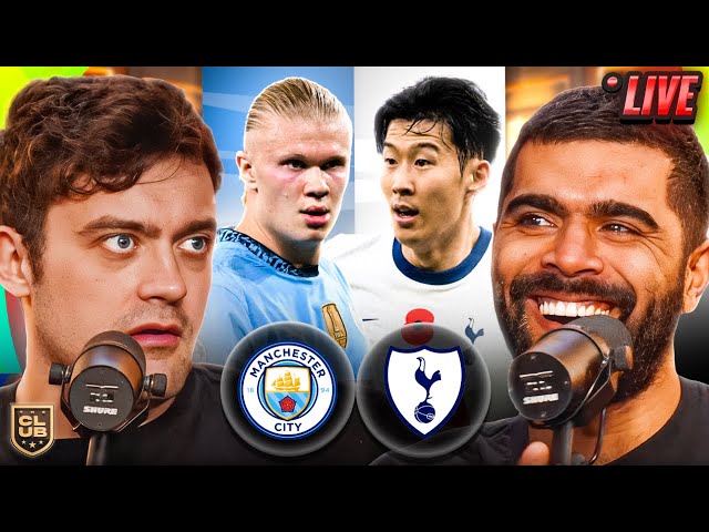 MAN CITY 0-4 TOTTENHAM | THE CLUB LIVE