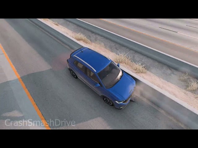 Cars vs 100 Speed Bumps #6 – BeamNG Drive