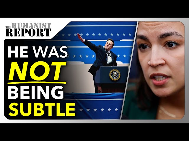 AOC SHREDS the ADL for “Defending” Elon Musk’s Fascist Salute at Trump’s Inauguration