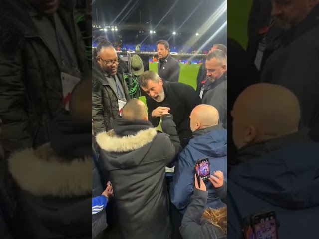 Roy Keane tells fan he'll wait for him in the car park