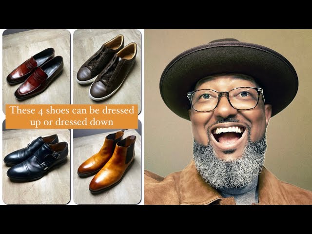 4 Men's Shoes You Can Dress Up or Dress Down | How to Dress Well for Men Series