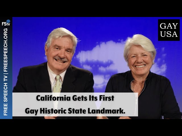 Gay USA 10/18/2023 | California Gets Its FirstGay Historic State Landmark.