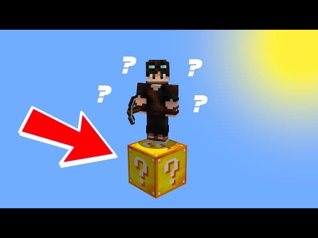 Minecraft, lekin Men LUCKY BLOKDA YASHAYMAN!!! | Artifact