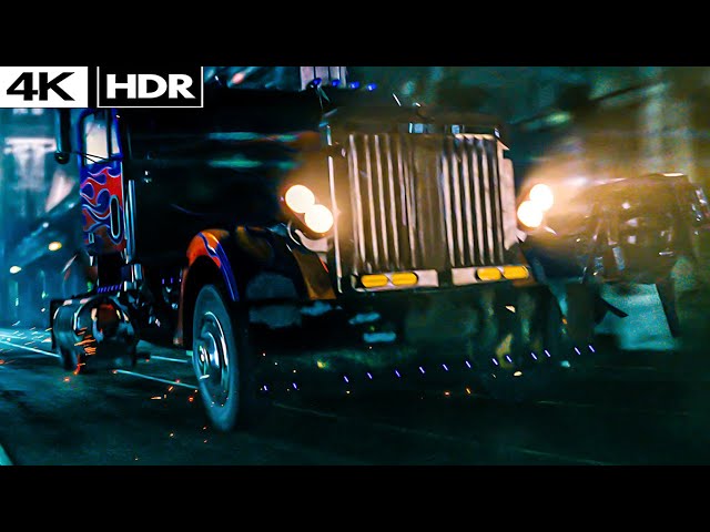 Transformers 2 : Revenge Of The Fallen - Optimus Prime Entrance Scene 4k HDR