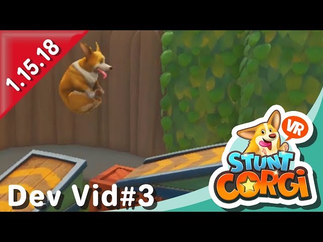 Stunt Corgi Developer Level: Tame Stunts!