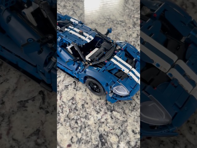 Lego Technic Ford GT #lego #legotechnic #ford #fordgt #supercars #legobuild