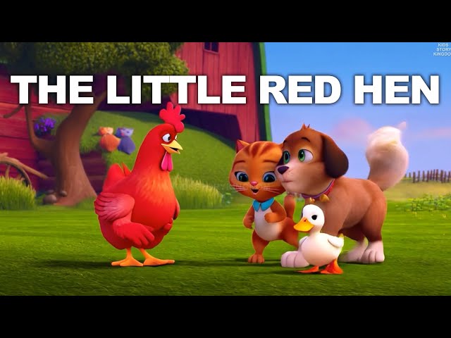 The Little Red Hen Song for Kids | Fun and Educational Sing-Along!#kidssong #kidsvideo #cartoon