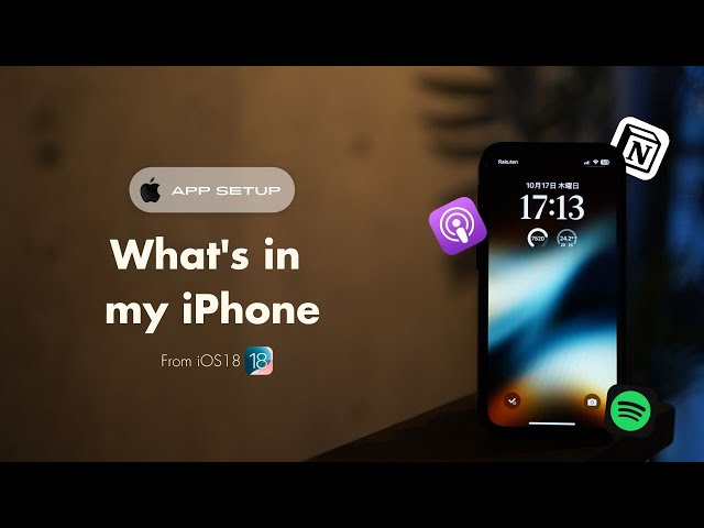 [What's in iphone] iOS engineer reveals the contents of his minimalist iPhone / Apps he uses