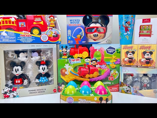 Mickey Mouse Collection Unboxing Review | Easter Eggs Basket Stuffers | Mickey Mouse Fire Engine