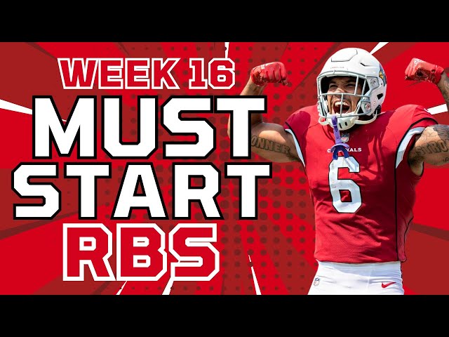 7 Running Backs with MASSIVE Upside in Week 16 Fantasy Football