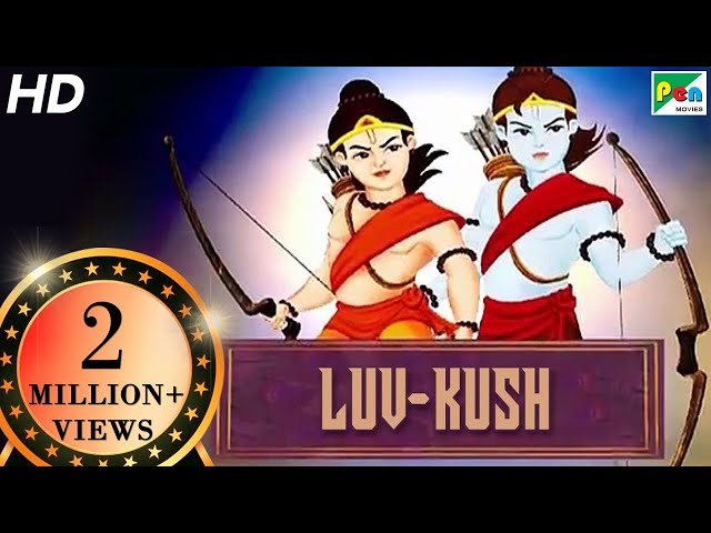 Luv - Kush (The Warrior Twins) Animated Movie With Subtitles | Animated Movies For Kids In Hindi