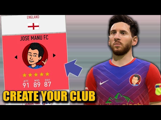 CREATING MY OWN CLUB IN FIFA 20 Career Mode - CREATE A CLUB