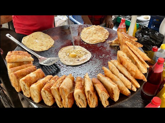 Kolkata's Best Roadside Roll Stall । Egg Roll Price 40/- Only । Indian Street Food