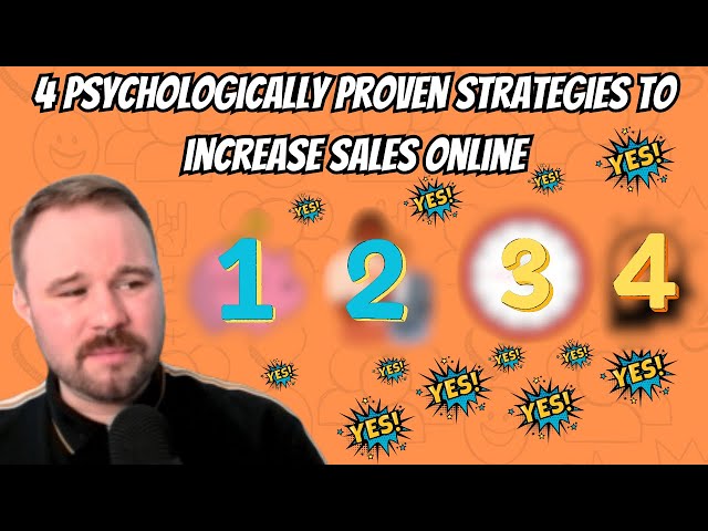 Top 4 PROVEN strategies for increasing sales online you must know!