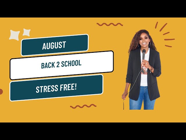 Back to School Survival Guide: Tips for an Stress-Free Start!