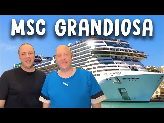 Our MSC Grandiosa Cruise in the Mediterranean! 🚢