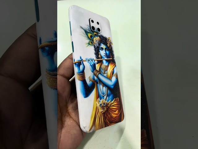 Mi note 9 pro back sticker!#ytshorts #shorts #trending