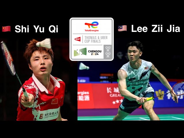 LEE Zii Jia (MAS) vs Shi Yu Qi (CHN) | Thomas & Uber Cup Finals 2024 Badminton