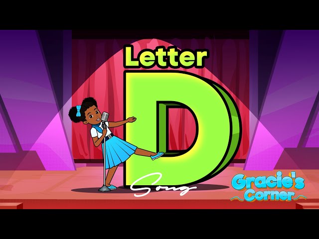 Letter D Song | Letter Recognition and Phonics with Gracie’s Corner | Nursery Rhymes + Kids Songs