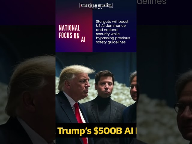 Trump Launches $500bn AI Project