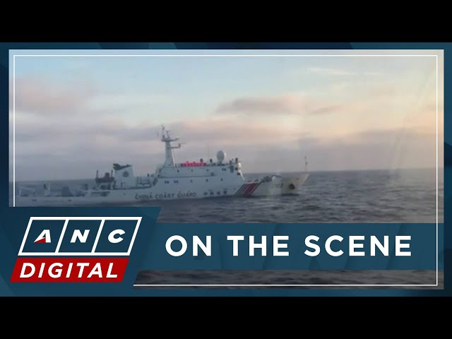 LOOK: PCG pushes away China vessel approaching 43 nautical miles off Pangasinan | ANC