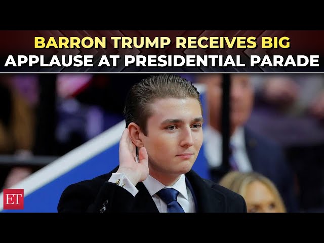 Barron Trump: Donald Trump's son reacts as US President credits him for securing young votes