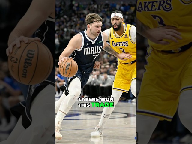 The Lakers Are BIG Winners In Luka Trade #shorts #nba #lukadoncic #anthonydavis #losangeleslakers