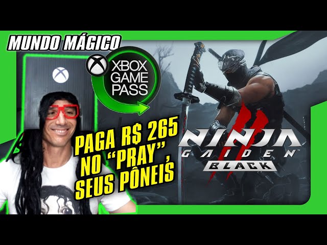 NINJA GAIDEN 2 BLACK NO MUNDO MÁGICO do GAME PASS #ninjagaiden2