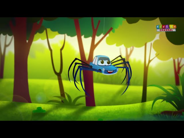 Incy Wincy | Car cartoons for children | Zeek And Friends