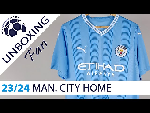 Manchester City Home Jersey 23/24 Grealish (JJSport) Fan Version Unboxing Review