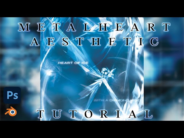 EASIEST tutorial on making metalheart/depthcore artwork (+ FREE ASSETS)