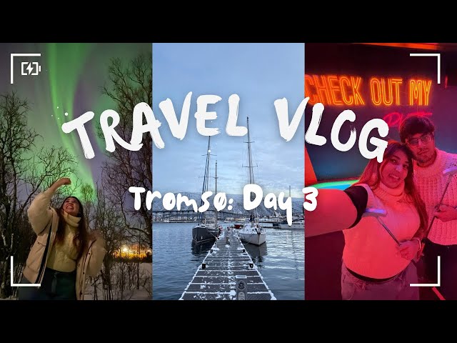 Day 3 in Tromsø: Free Walking Tour, Mini Golf & Aurora Show 🌌❄️