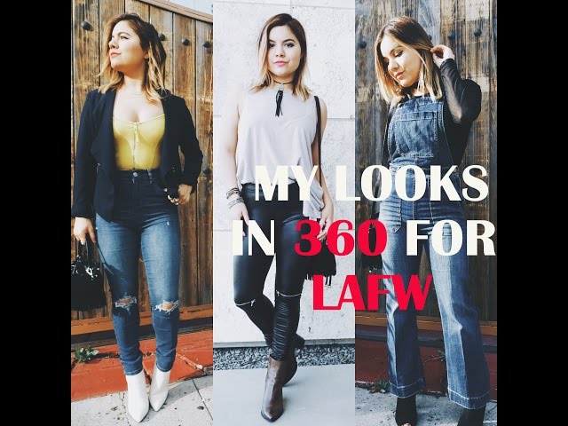 My looks in 360 for LA Fashion Week 2016