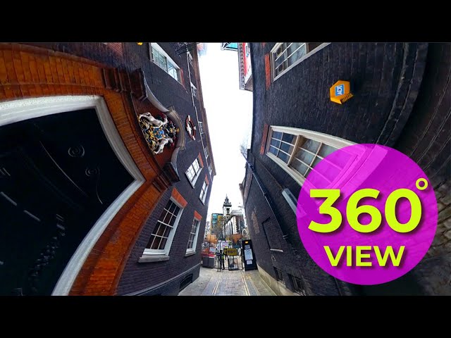 360-Degree Walk: College Street, The City Of London | No Talking