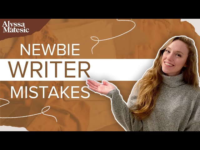 Top 5 New Writer Mistakes from a PROFESSIONAL BOOK EDITOR