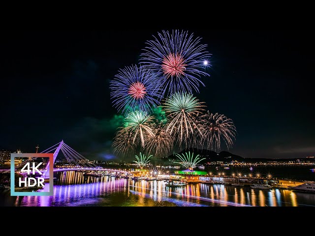 [Seasonal] 2023 Taipei Danshui Fisherman's Wharf｜Midsummer Fun Fireworks Show｜Taiwan TV 4K HDR