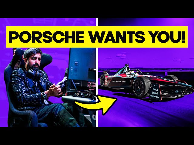 Porsche Motorsport Wants Sim Racers Like YOU (To Drive REAL Cars!)