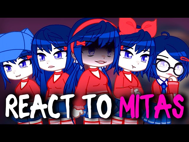 MiSide React To Crazy Mita And Other Mitas | Gacha Club | Gacha React [ENG/RU]