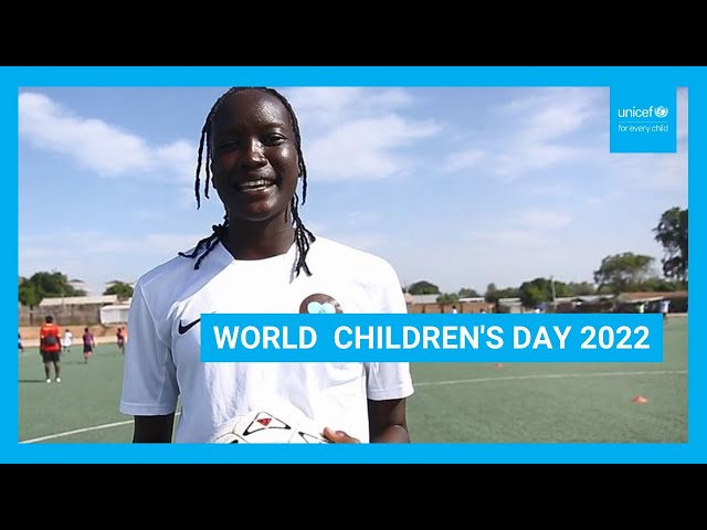 Amy LASU sends a word of encouragement to children in South Sudan I WORLD CHILDREN'S DAY 2022