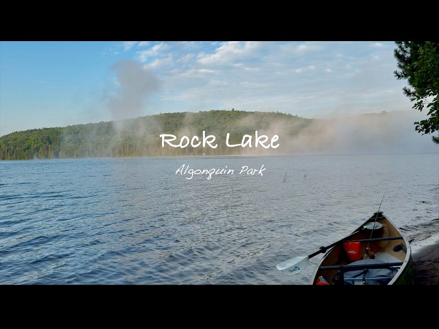 Solo Camping & Canoeing at Rock Lake | Bronco Camping | ASMR Nature Sounds & Korean Food