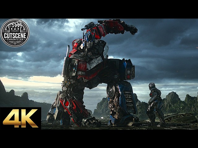 [4K UHD] Noah Becomes a Transformer & Battles Scourge | Transformers: Rise of the Beasts (2023)