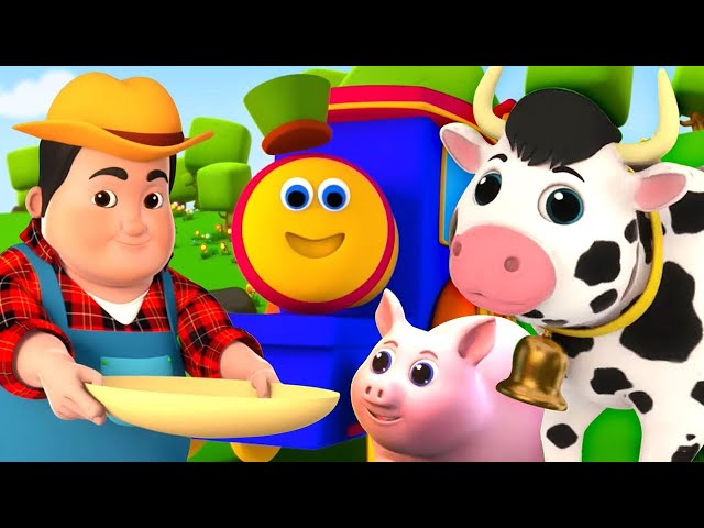 LIVE - Old Macdonald Had a Farm, Learn About Farm Animals + More Nursery Rhymes for Kids