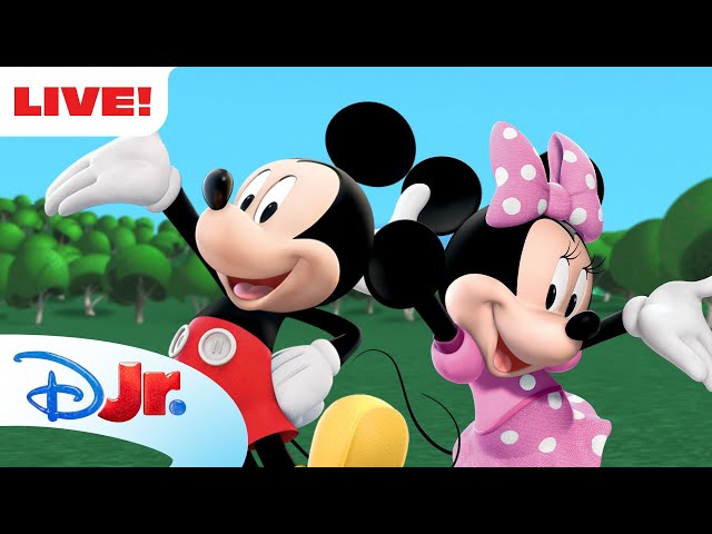 🔴 LIVE Mickey Mouse Full Episodes & Shorts | Clubhouse, Me & Mickey, Mixed-Up & MORE! |@disneyjr