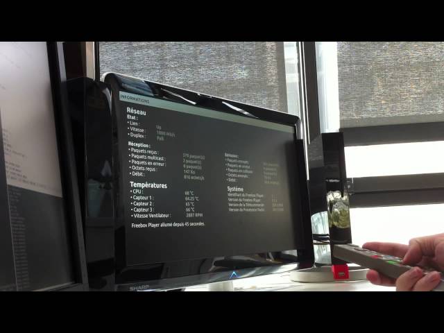 Démonstration Freebox Dongle Infrarouge