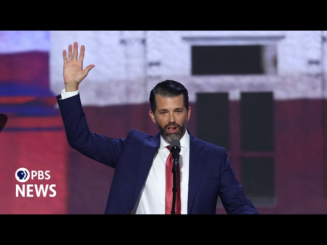 WATCH: Don Trump Jr. speaks at 2024 Republican National Convention | 2024 RNC Night 3