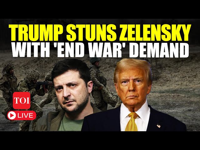 Trump Speech LIVE I 'Make A Deal': Trump's Big Ultimatum On Russia-Ukraine War For Zelensky I Putin