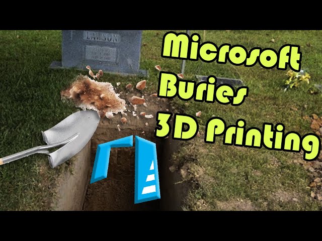 Why has the best 3D printing tool ever been removed from the Microsoft store?